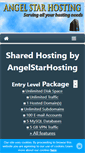 Mobile Screenshot of angelstarhosting.com